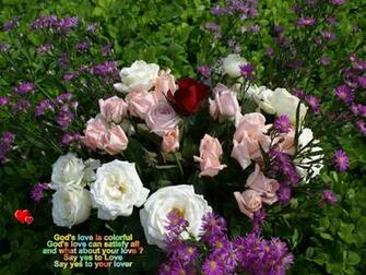 God S Love Is Colorful Can Satisfy All And What About Your
