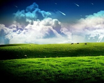 Shooting Stars Wallpaper Background