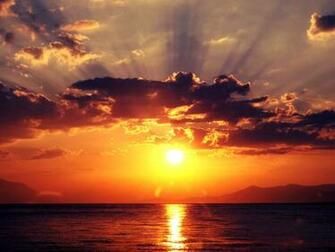 The Honoring Of Summer Solstice Wallpaper Sunset