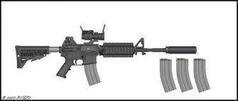 M4a1 Sopmod Wallpaper Colt By R1fl3