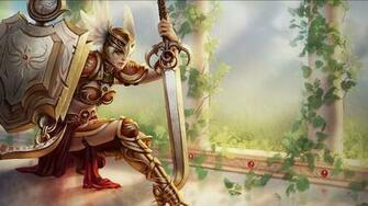 Leona League Of Legends Lol Wallpaper