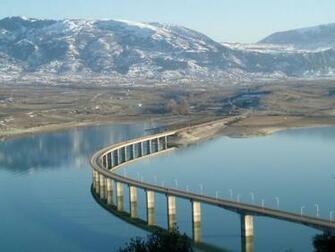 Marchel Dennis On Background Desktop Bridge Macedonia