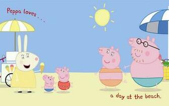 Peppa Loves Beach Wallpaper Fondo De Pantalla Pig Online