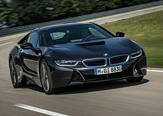 Bmw I8 Black Wallpaper