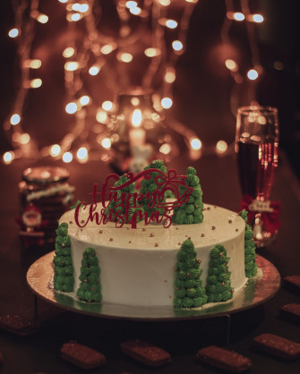 Christmas Cake Pictures Image
