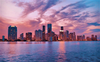 Pink City Wallpaper