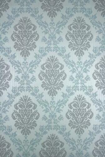 Shabby Chic Damask Wallpaper