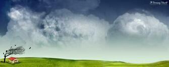 Windy Feild Day Wallpaper HD