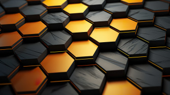3d Honeycomb Pattern Wallpaper By Patrika