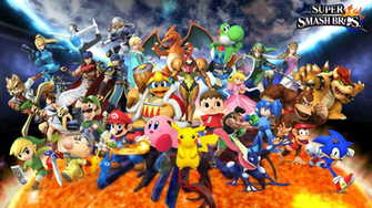 Smash Bros Wiiu 3ds Wallpaper By Roydgriffin Customization