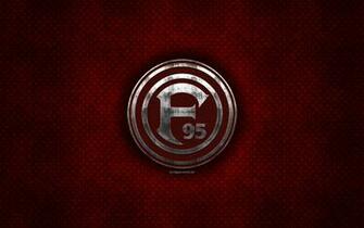 Wallpaper Fortuna Dusseldorf German Football Club Red