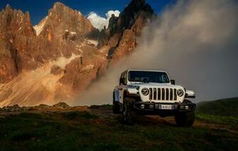 Wallpaper White Suv Pickup Gladiator Jeep Rubicon