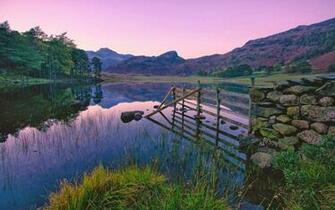 Lake Scenery Full HD Desktop Wallpaper 1080p