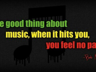 Bob Marley Quote HD Wallpaper