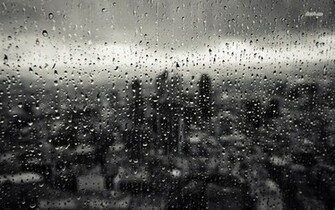Rainy Window Wallpaper Photography