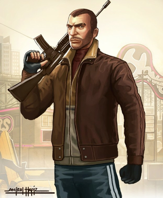 Niko Bellic By Amirulhafiz