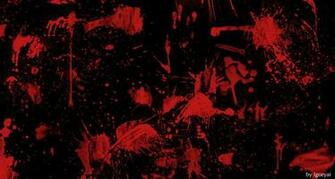 Blood Stains Black Washout Wallpaper