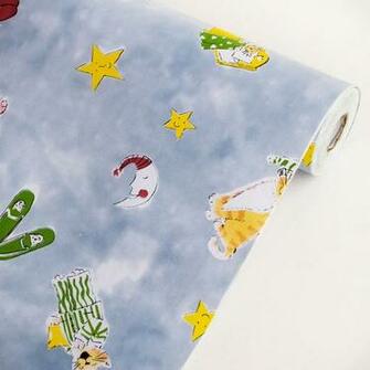 Sweet Night Self Adhesive Wallpaper Home Decor Sample