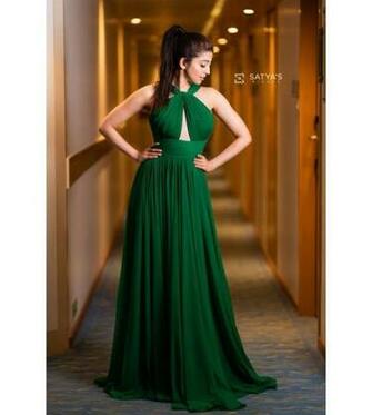 Pranitha Subhash HD Wallpaper Image In Oscars Red Carpet
