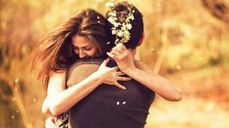 Hug Day Couple Wallpaper HD Top