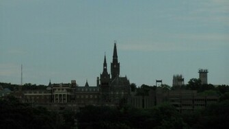 Georgetown Skyline By Rlkitterman