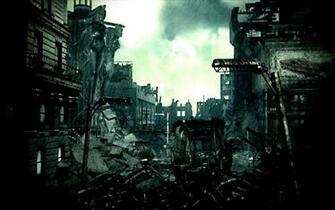 Destroyed City Wallpaper Collection