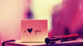 Cute I Love You Desktop Wallpaper HD