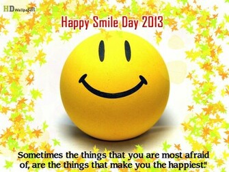 Happy Smile Day HD Wallpaper