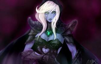 Wallpaper Girl Archer Art Blonde Hood Traxex Dota Drow