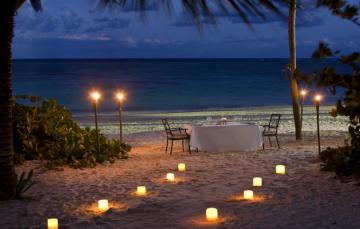 Wallpaper Beach The Ocean Romance Evening Candles