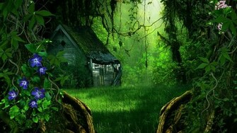 Fantasy Forest Wallpaper In The