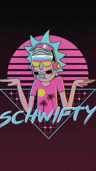 Schwifty Rick Sanchez 4k iPhone 6s HD Wallpaper