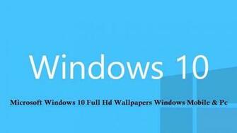 Windows Mobile Pc Full HD Wallpaper