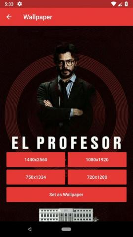 La Casa De Papel HD Wallpaper For Android Apk