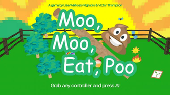 Moo Eat Poo By Intropy Games For Train Jam Itch Io