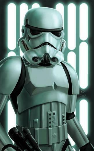 A Wallpaper Style Piece Made From My Recent Trooper Series Of