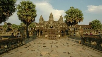Religious Angkor Wat Wallpaper
