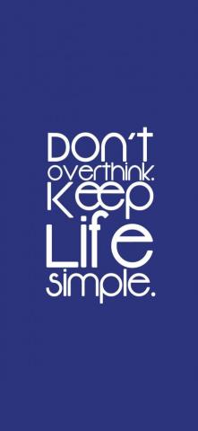 Simple Life Wallpaper