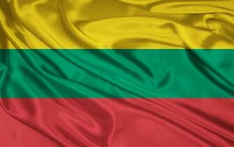 Lithuania Flag Wallpaper Stock Photos