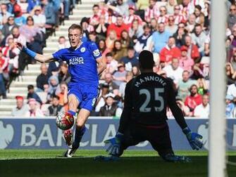 Sunderland Vs Leicester Match Jamie Vardy Double Keeps