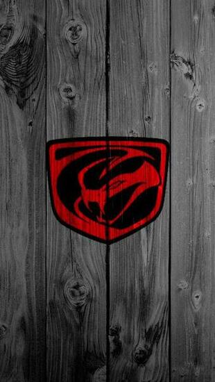 Dodge Viper Logo Wallpaper Red