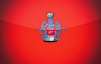 Wallpaper The Game Sport Background Octopus Ice Detroit Nhl