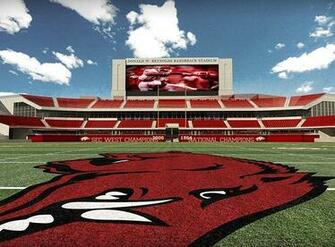 Expansion To The North End Zone At Donald W Reynolds Razorback Stadium