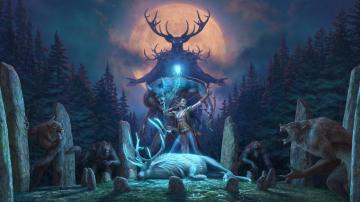 Wallpaper The Elder Scrolls Online Werewolf UHD 5k