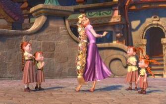 New Kids Cartoons Disney Princess Rapunzel HD Wallpaper