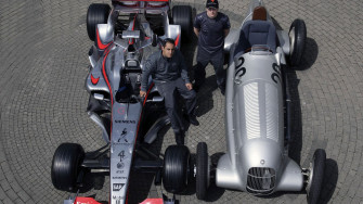 Juan Pablo Montoya Kimi Raikonnen Mclaren Mercedes