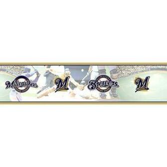 Milwaukee Brewers Mlb Wall Border