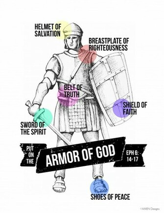 Armor Of God Printable For Us And Look What She Did Isn T It
