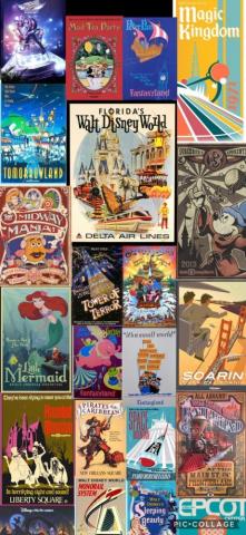 Retro Disney World Wallpaper On