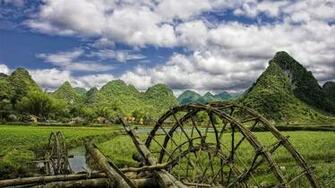 Village In Vietnam Wallpaper